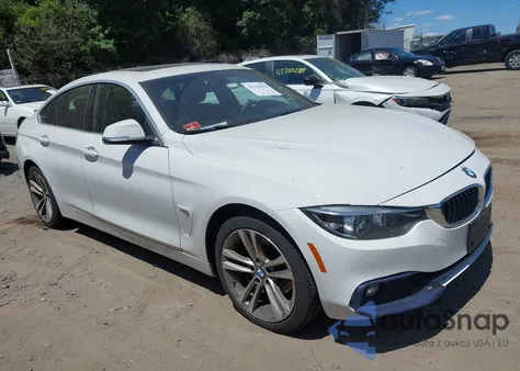 2019 BMW 430I Gran Coupe xDrive z USA, uszkodzony, nr VIN WBA4J3C59KBL07095